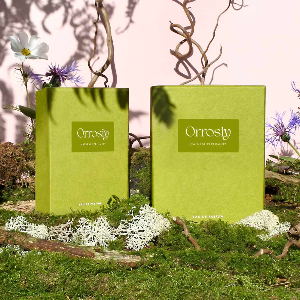 Orrosiy is packaged using sustainable materials.